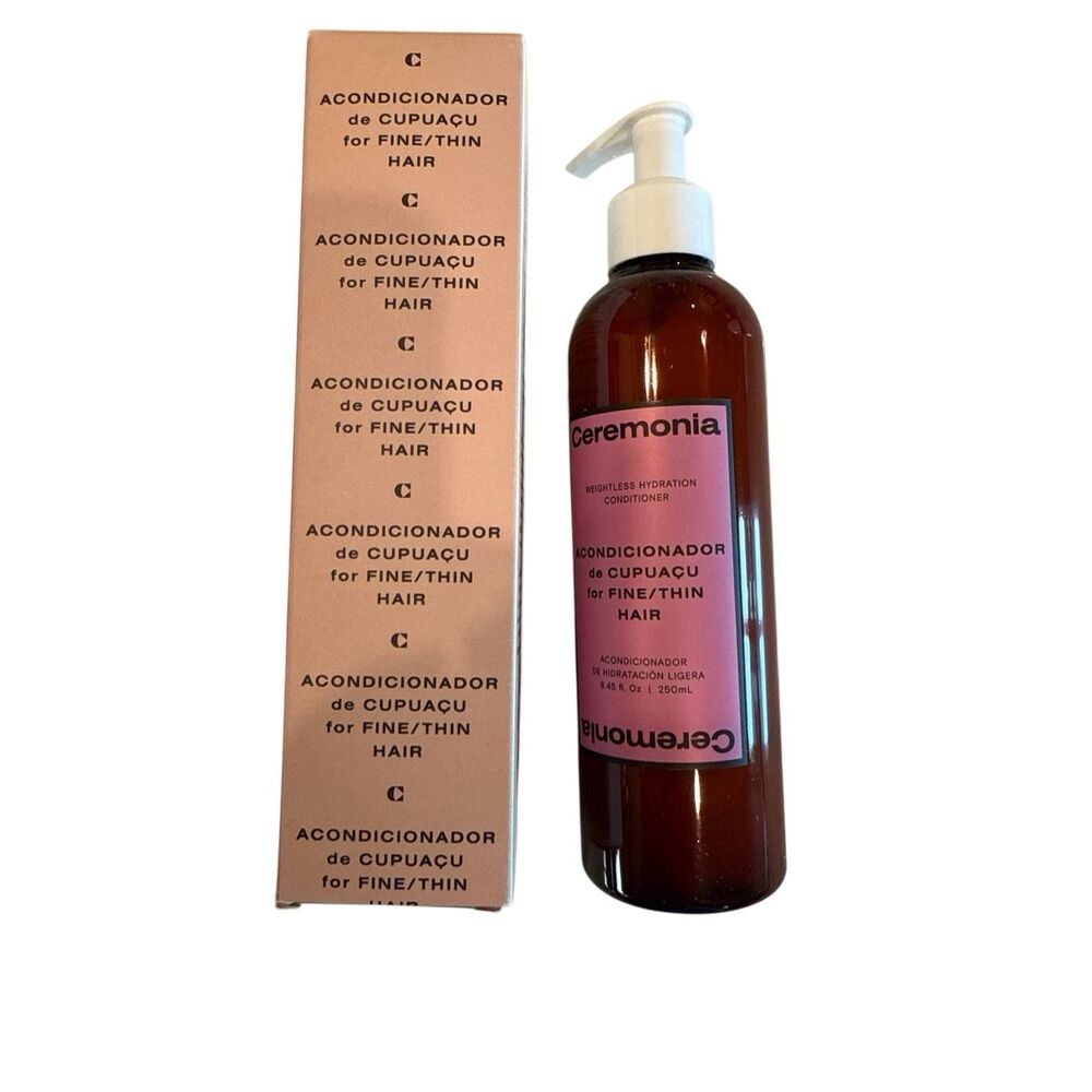 NWT Ceremonia weightless hydration conditioner for fine hair